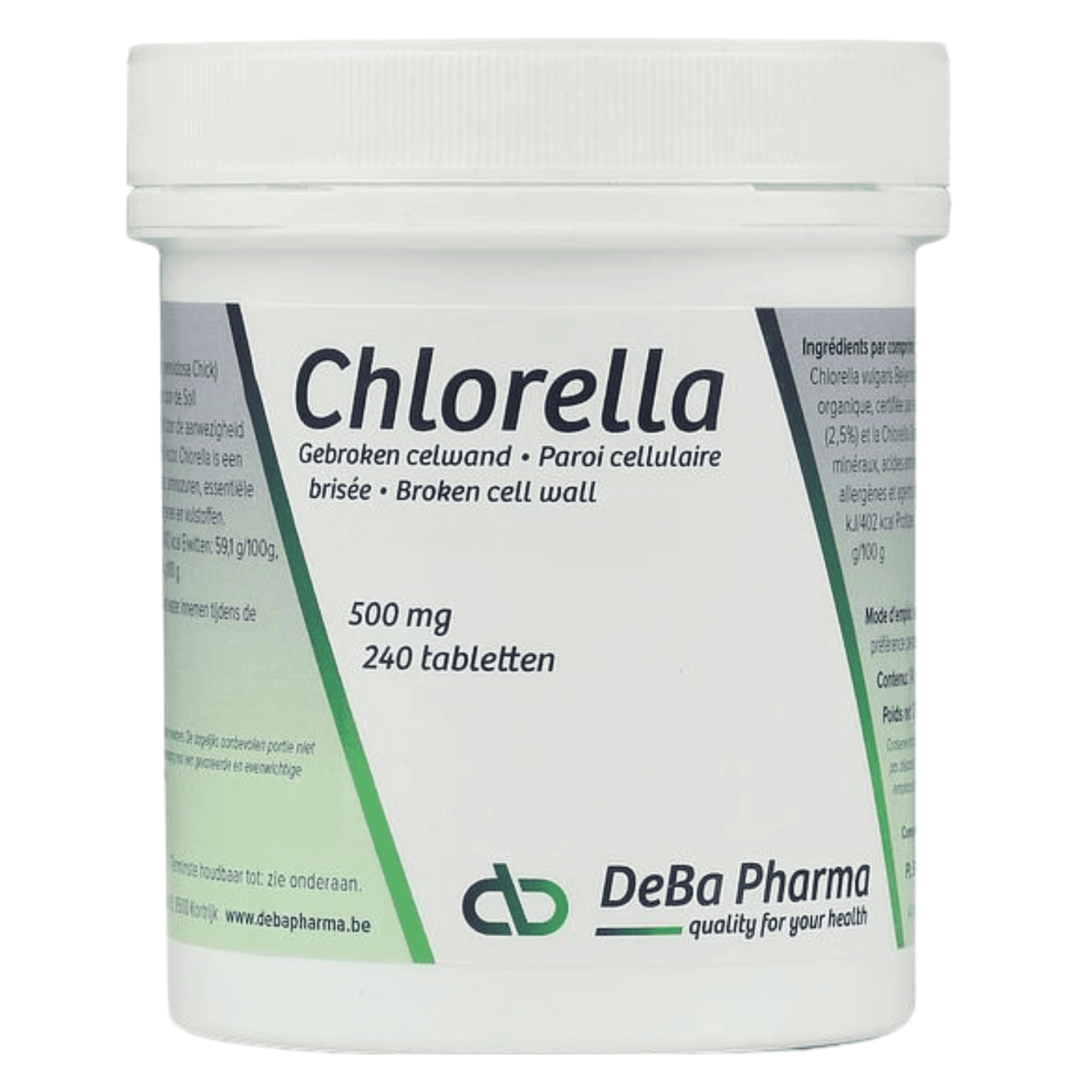 Deba Chlorella 500 mg