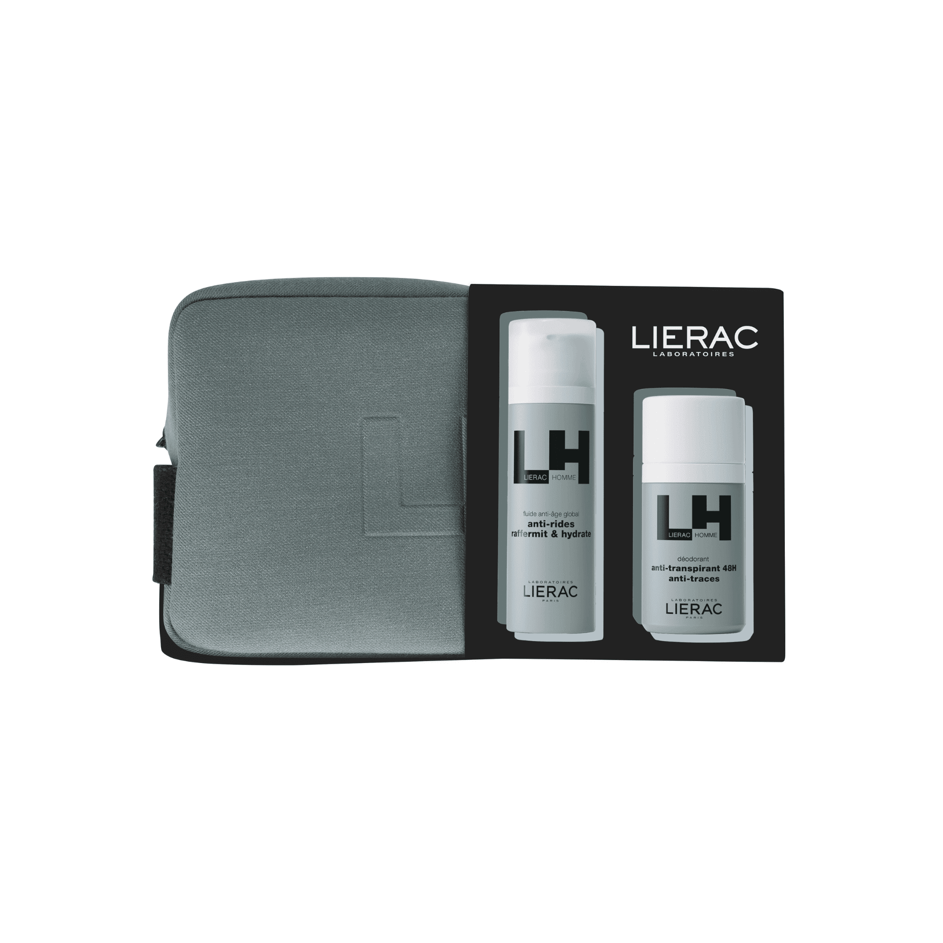 Lierac Homme Anti-Ageing Fluid + Deodorant Geschenkset