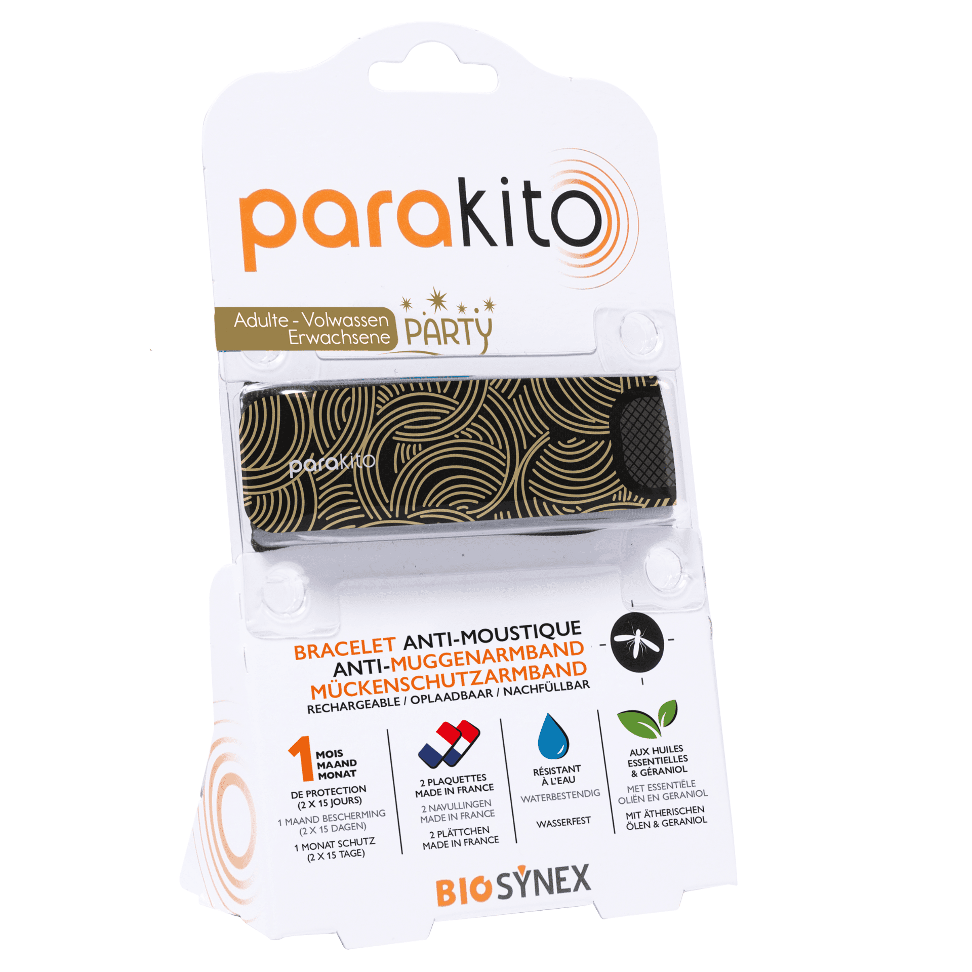 Parakito Volwassenen Anti-Muggenarmband