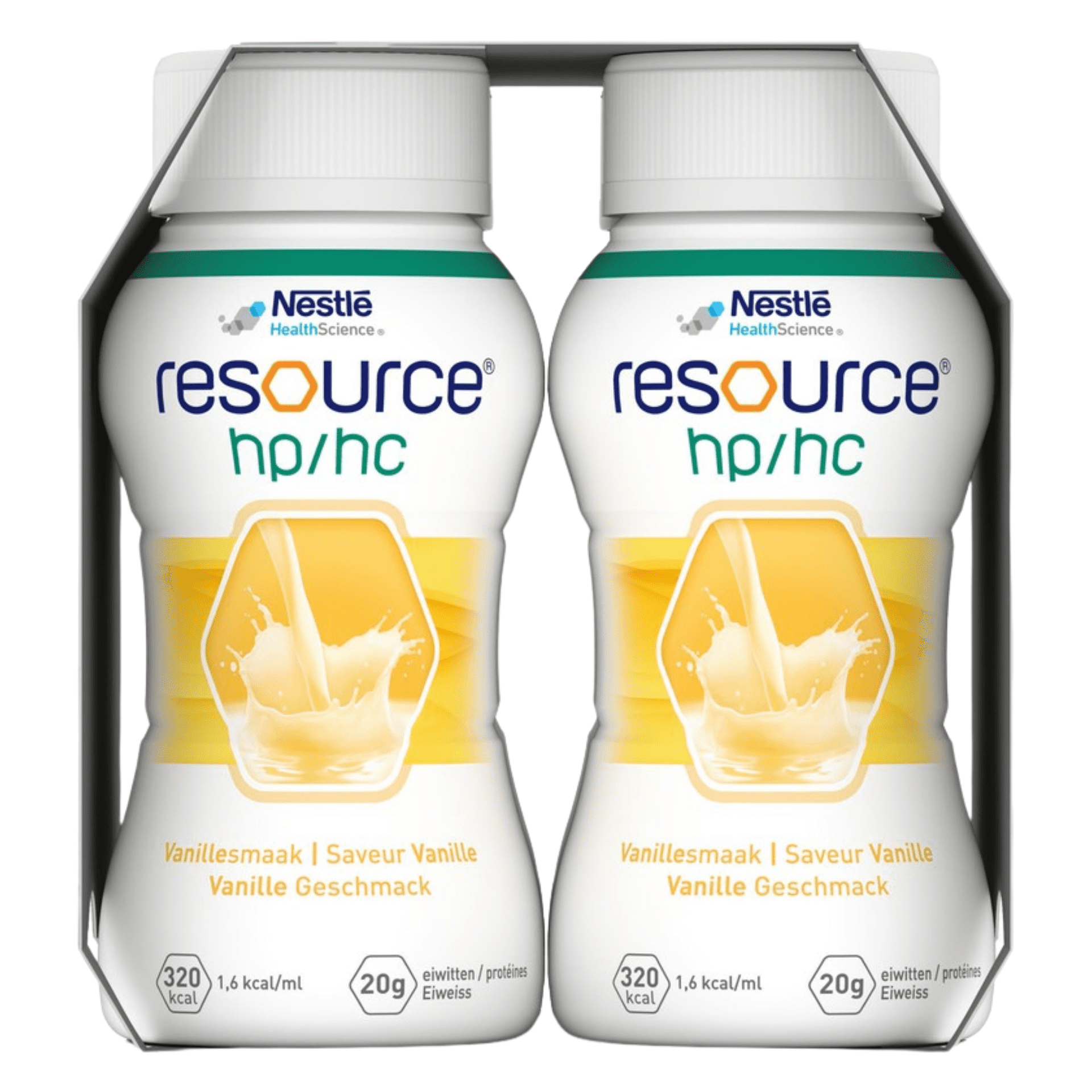 Resource Hp Hc Vanille Bouteille 4x200ml Resource Hp Hc Vanille Bouteille 4x200ml