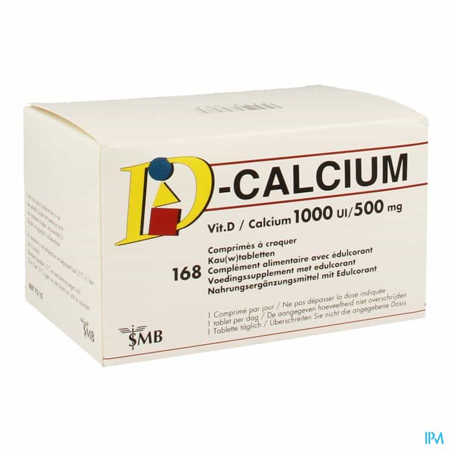 D Calcium 1000 IE 500 mg