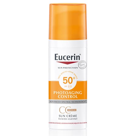 Eucerin Photoaging Control CC Sun CrÃ¨me Medium SPF50+ zonder Parfum