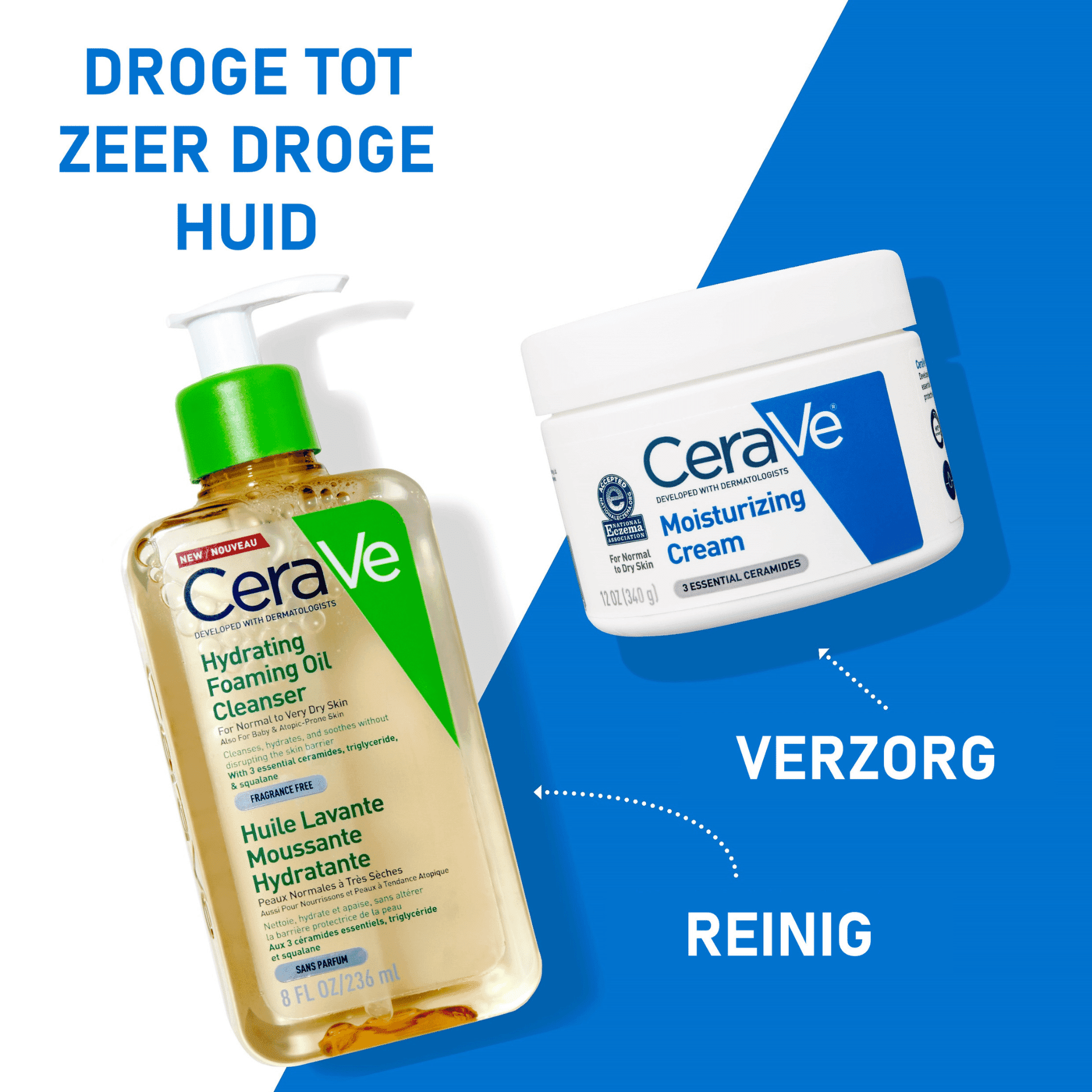 CeraVe Hydraterende Schuimende Reinigingsolie CeraVe Hydraterende Schuimende Reinigingsolie