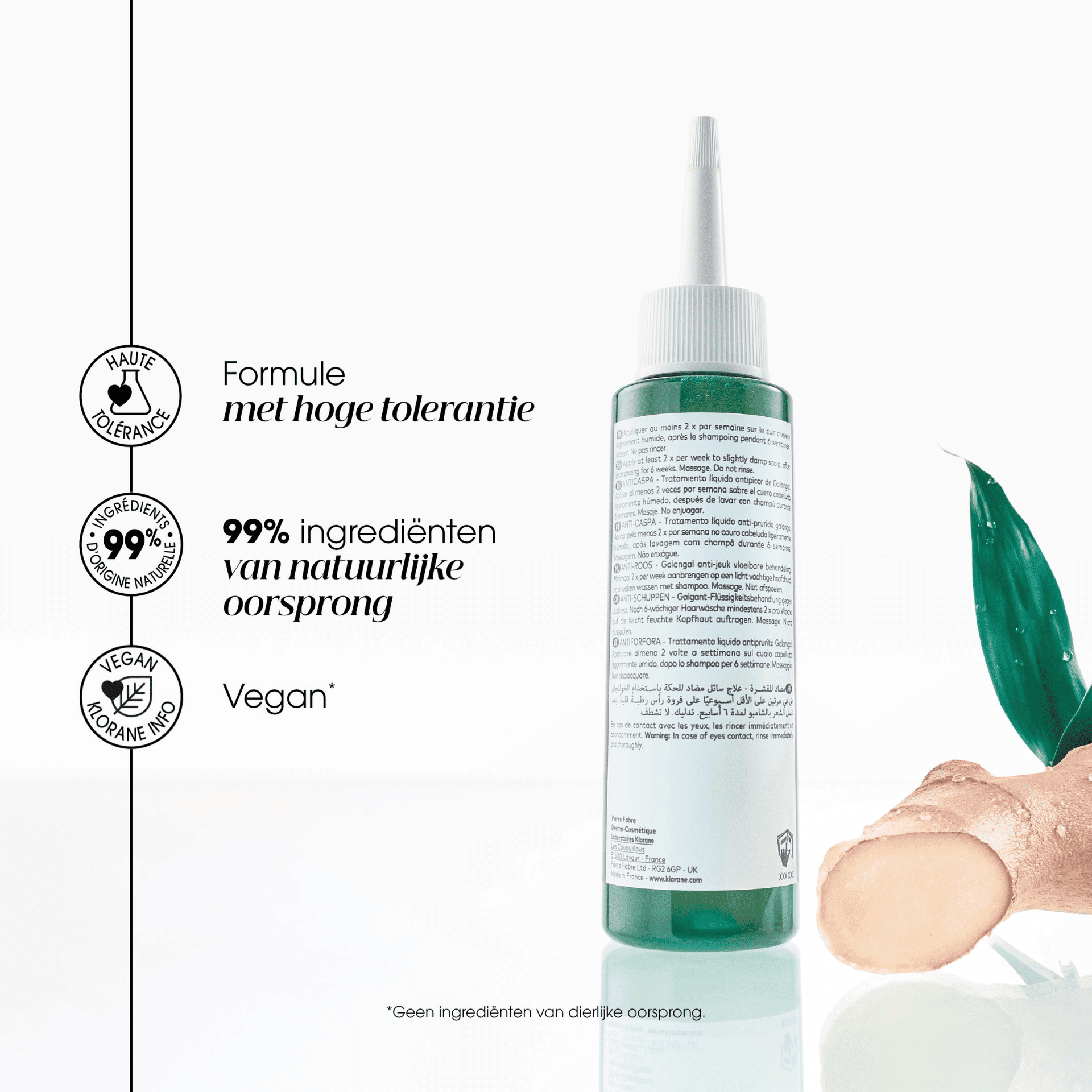 Klorane Galanga Antiroosverzorging tegen Jeuk Klorane Galanga Antiroosverzorging tegen Jeuk
