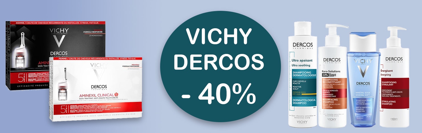 Vichy Dercos: Specialist in haarverzorging Vichy Dercos: Specialist in haarverzorging