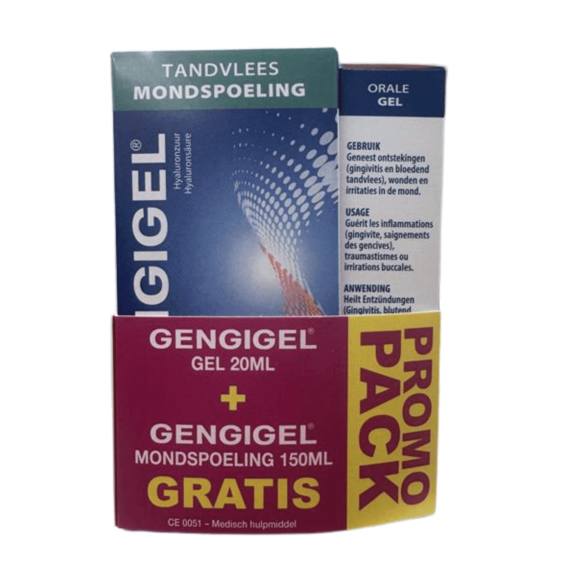 Gengigel Gel + Mondspoeling Gengigel Gel + Mondspoeling
