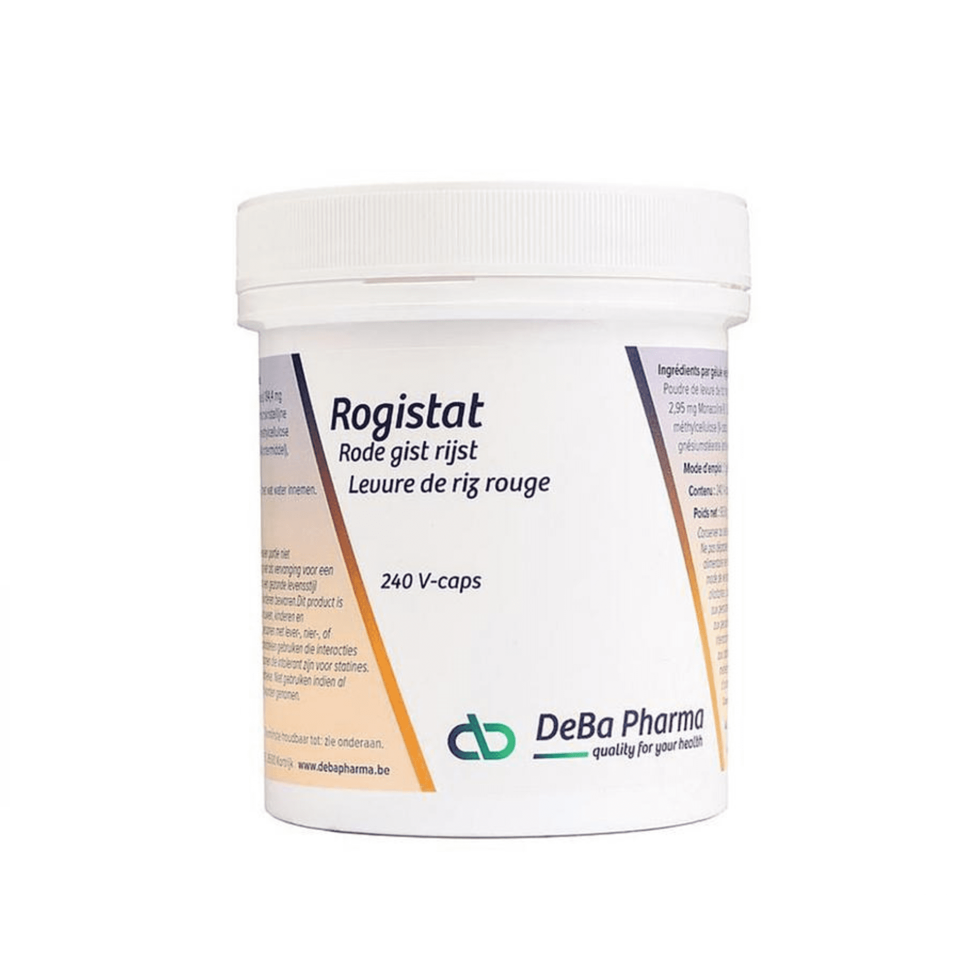 DeBa Rogistat Rode Rijst 600 mg