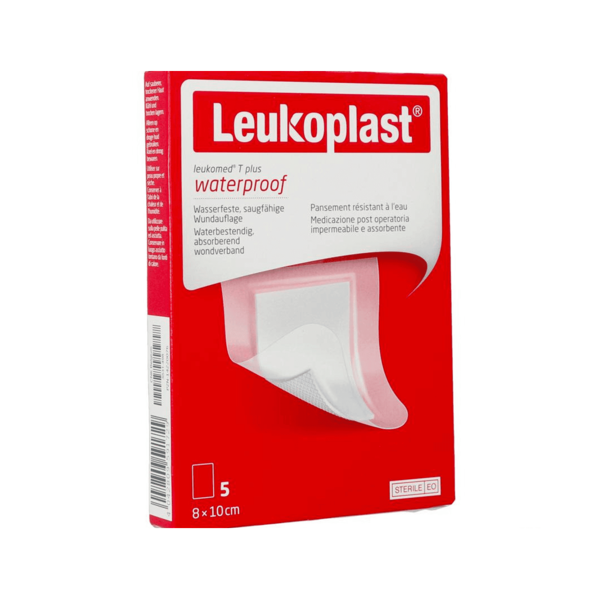 Leukomed T Plus Steriel Wondverband 8 x 10 cm Leukomed T Plus Steriel Wondverband 8 x 10 cm