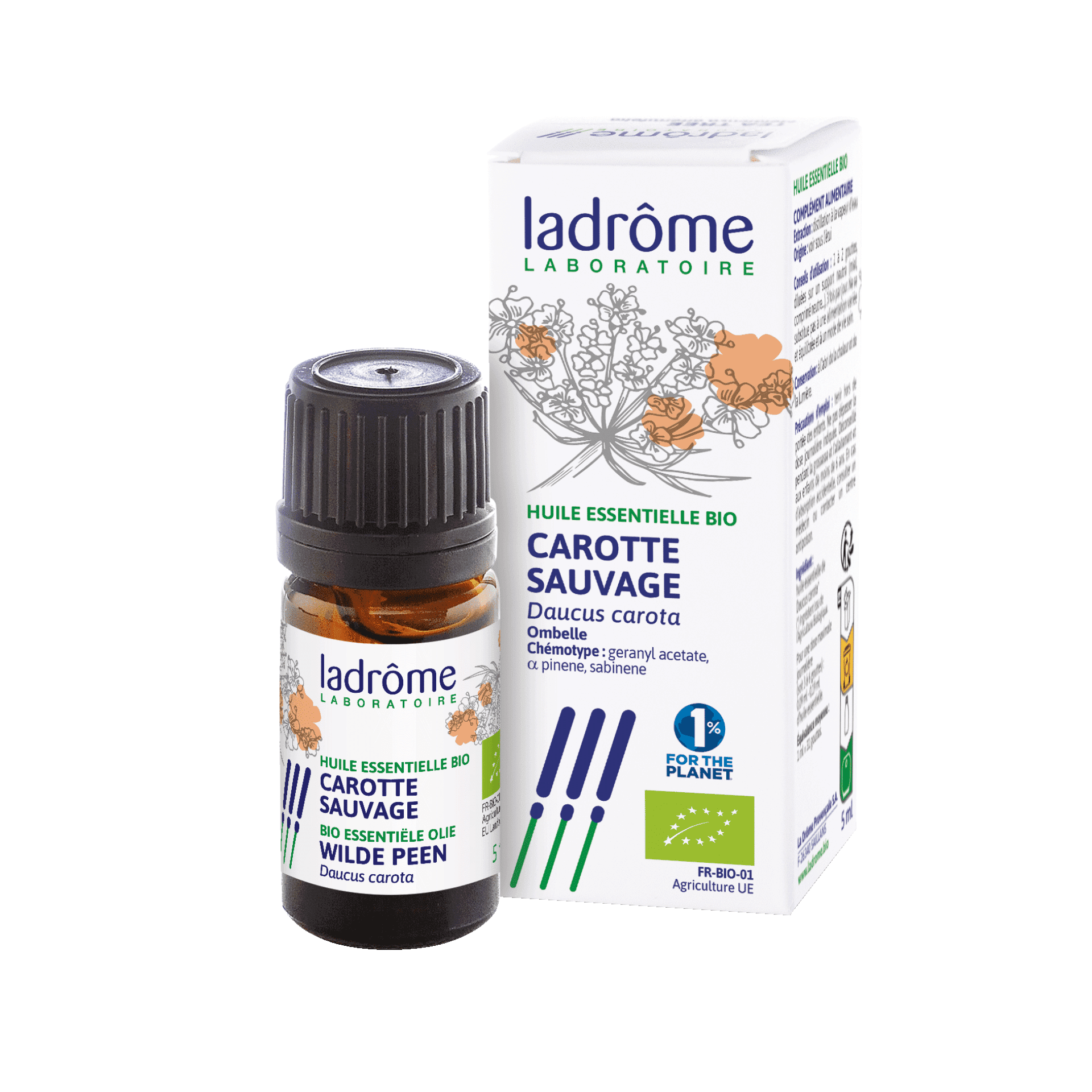 Ladrôme Bio Essentiële Olie Wilde Peen