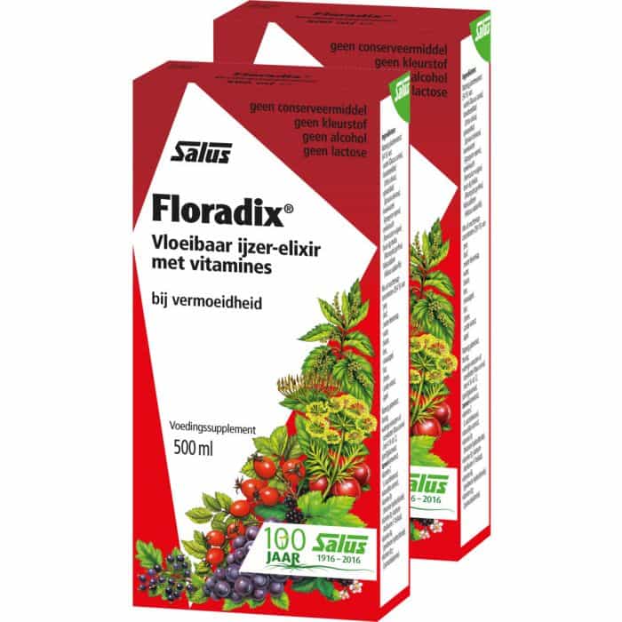 Salus Floradix Elixir Duoverpakking*