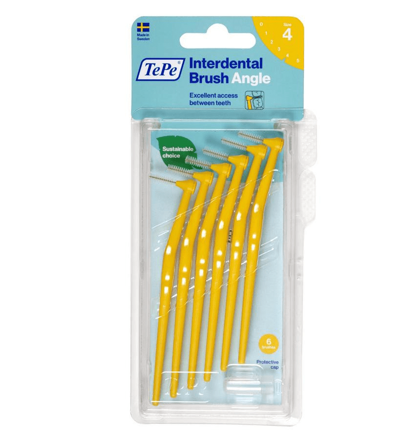 Tepe Angle Interdent. Ragers Yellow 0,8mm 6 154650 Tepe Angle Interdent. Ragers Yellow 0,8mm 6 154650