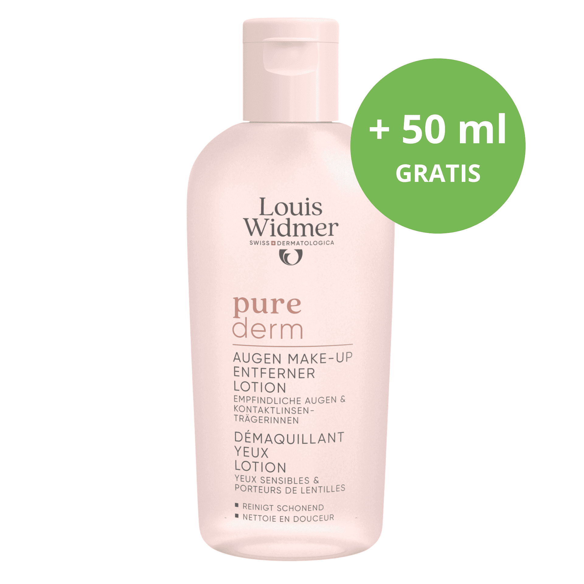 Louis Widmer Purederm Oogmake-upreiniging Lotion