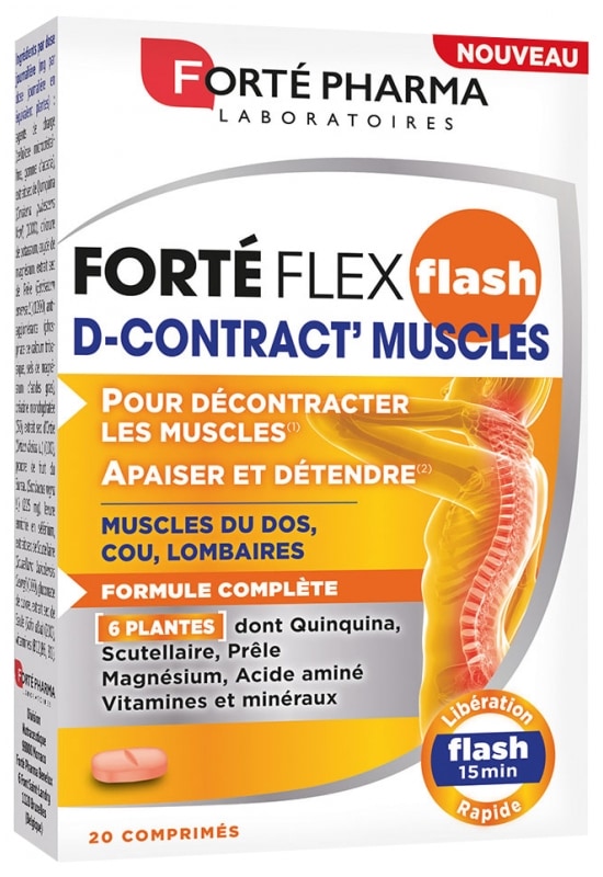 FortÃ© Pharma FortÃ© Flex Muscles Relax