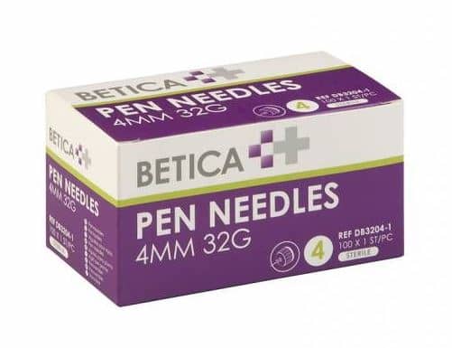 Betica Pennaalden 4mm x 32g Extra Thin Wall