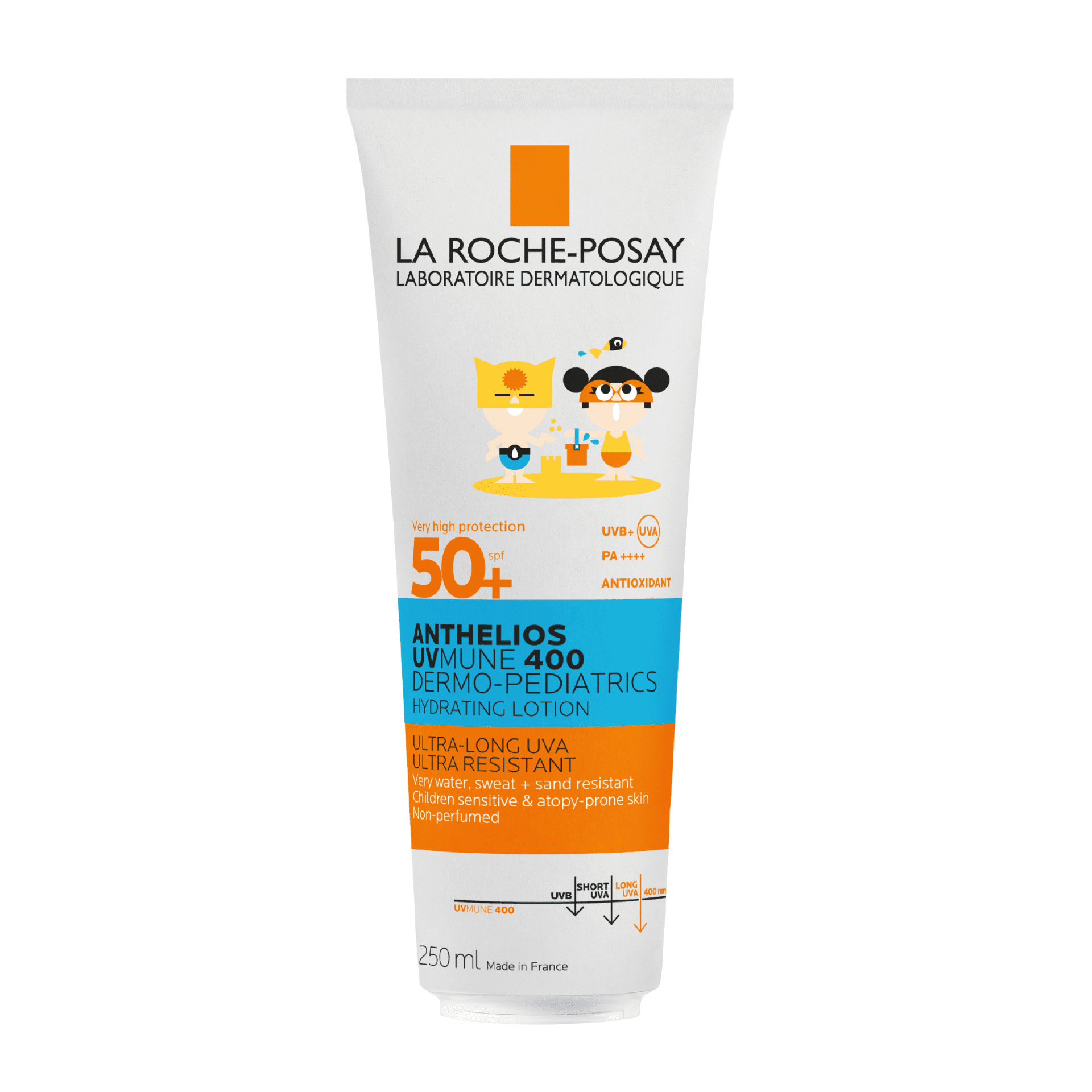 La Roche-Posay Anthelios UVMune400 Dermo-Pediatrics Hydraterende Melk SPF 50+ La Roche-Posay Anthelios UVMune400 Dermo-Pediatrics Hydraterende Melk SPF 50+