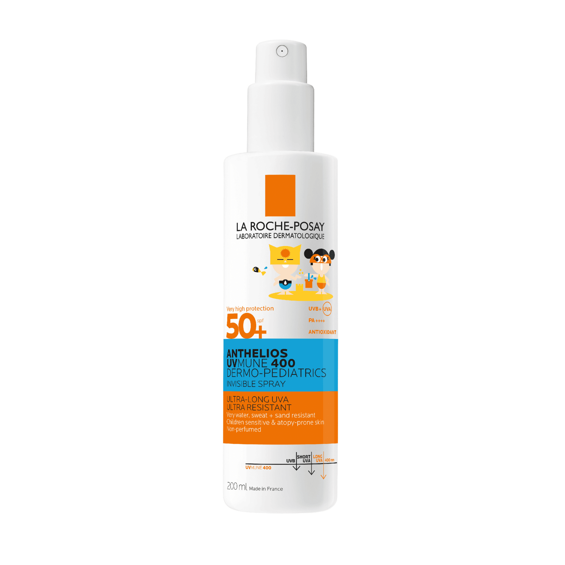 La Roche-Posay Anthelios UVMune 400 Dermo-Pediatrics Onzichtbare Spray SPF 50+ La Roche-Posay Anthelios UVMune 400 Dermo-Pediatrics Onzichtbare Spray SPF 50+
