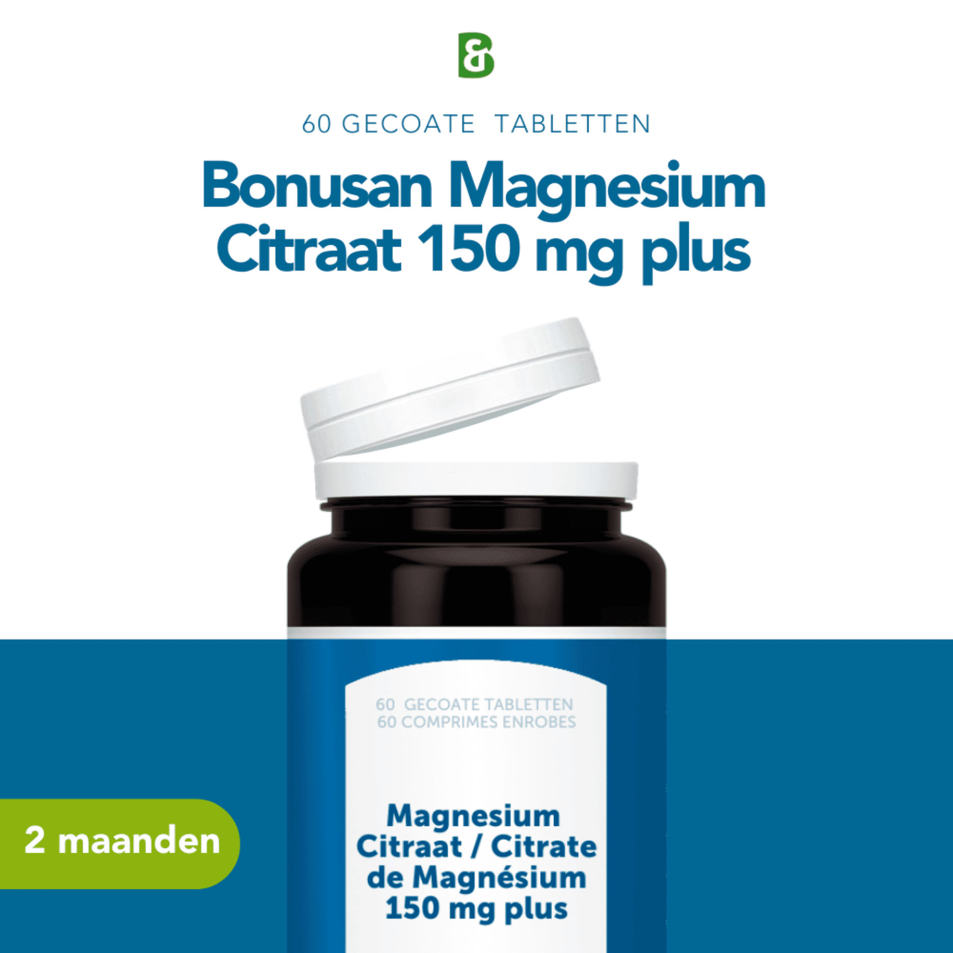 Bonusan Magnesium Citraat 150 mg Plus (ref. 4794)