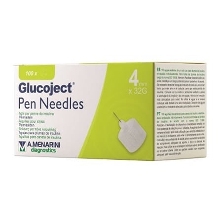 Glucoject Pen Needles 4 mm