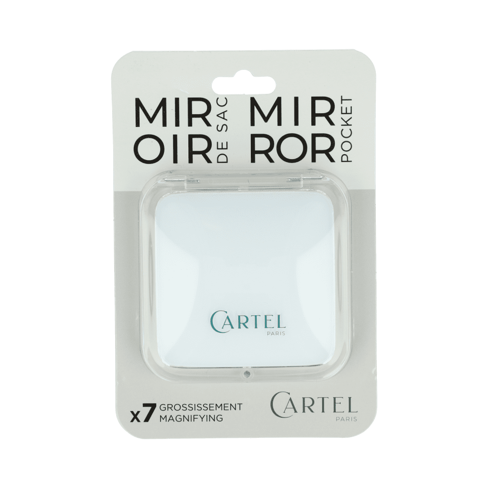 Vitry Miroirsac Carre Blanc 8.5 Cm Grossis X7