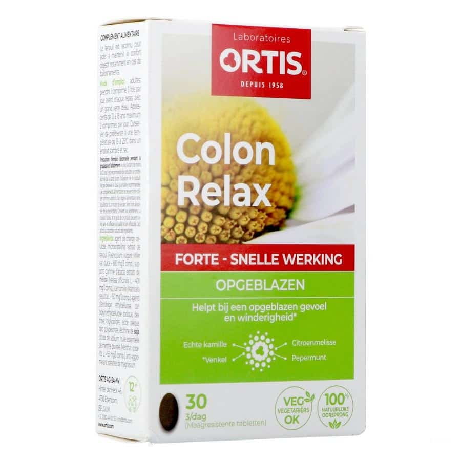Ortis Colon Relax Forte Comp 2x15 Ortis Colon Relax Forte Comp 2x15