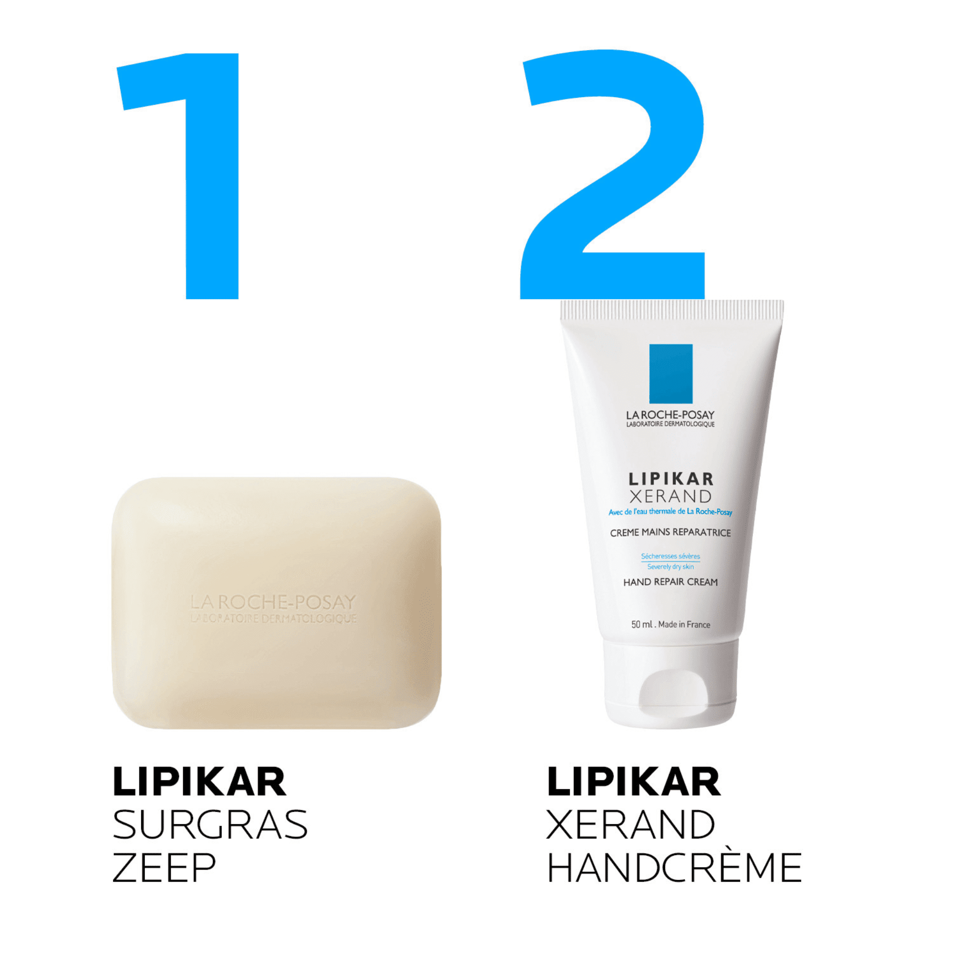 La Roche-Posay Lipikar Overvette Zeep La Roche-Posay Lipikar Overvette Zeep