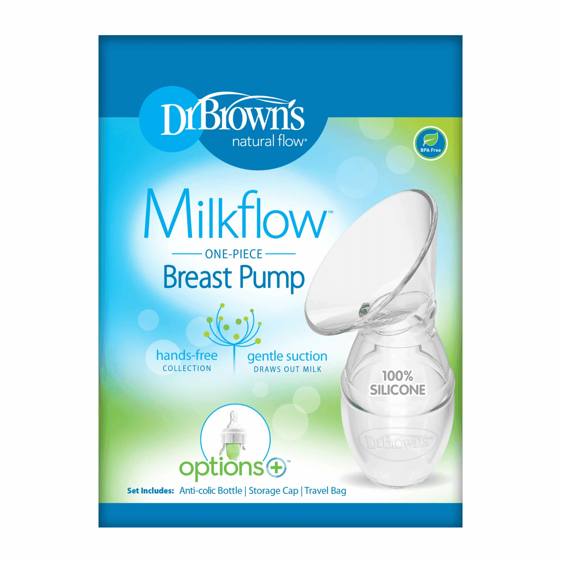 Dr. Tire-lait en silicone Browns Milkflow