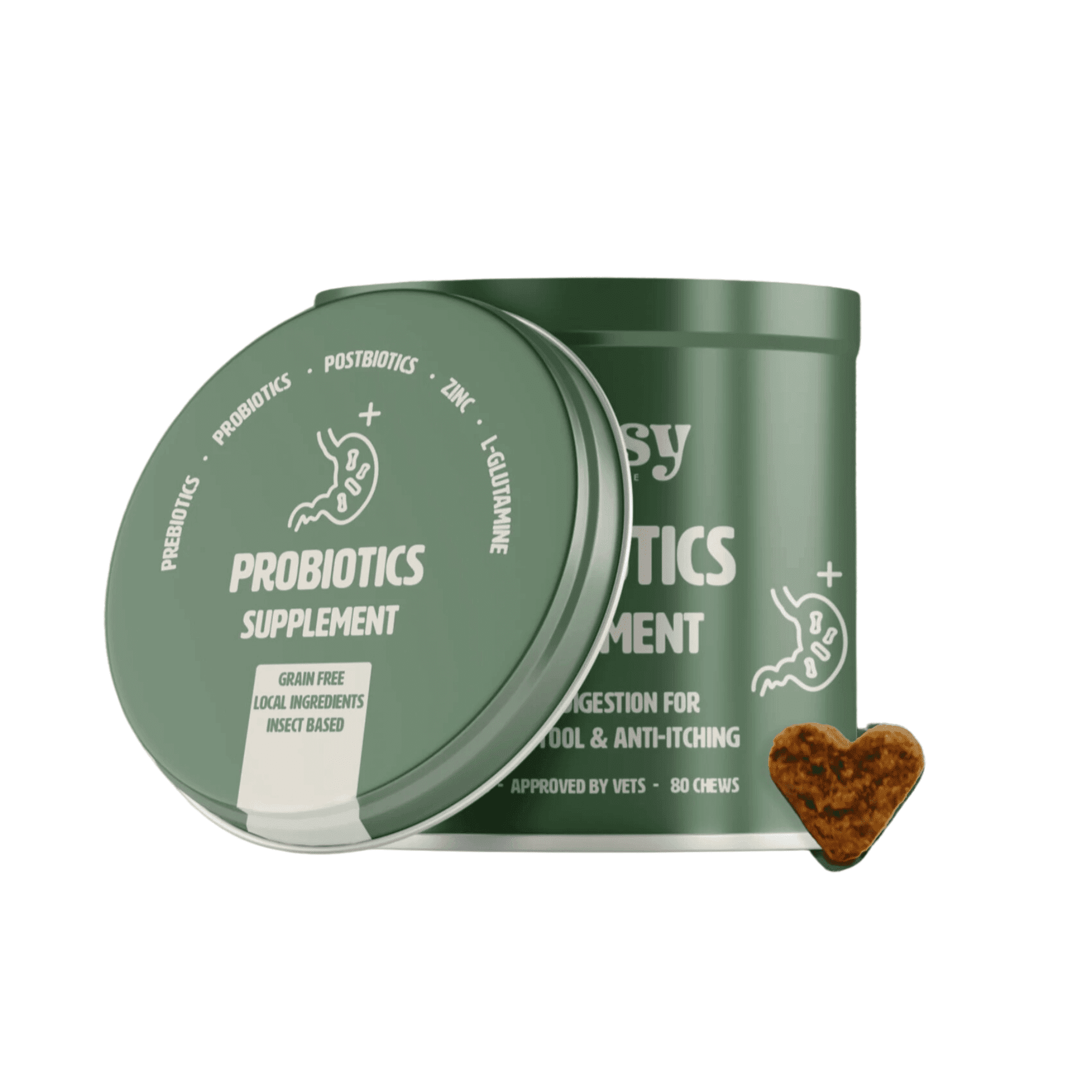 Gutsy Probiotics Supplement Chews 80 Gutsy Probiotics Supplement Chews 80