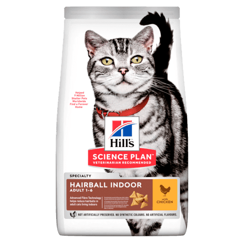 Hill's Science Plan Feline Hairball Indoor Adult Kip Hill's Science Plan Feline Hairball Indoor Adult Kip