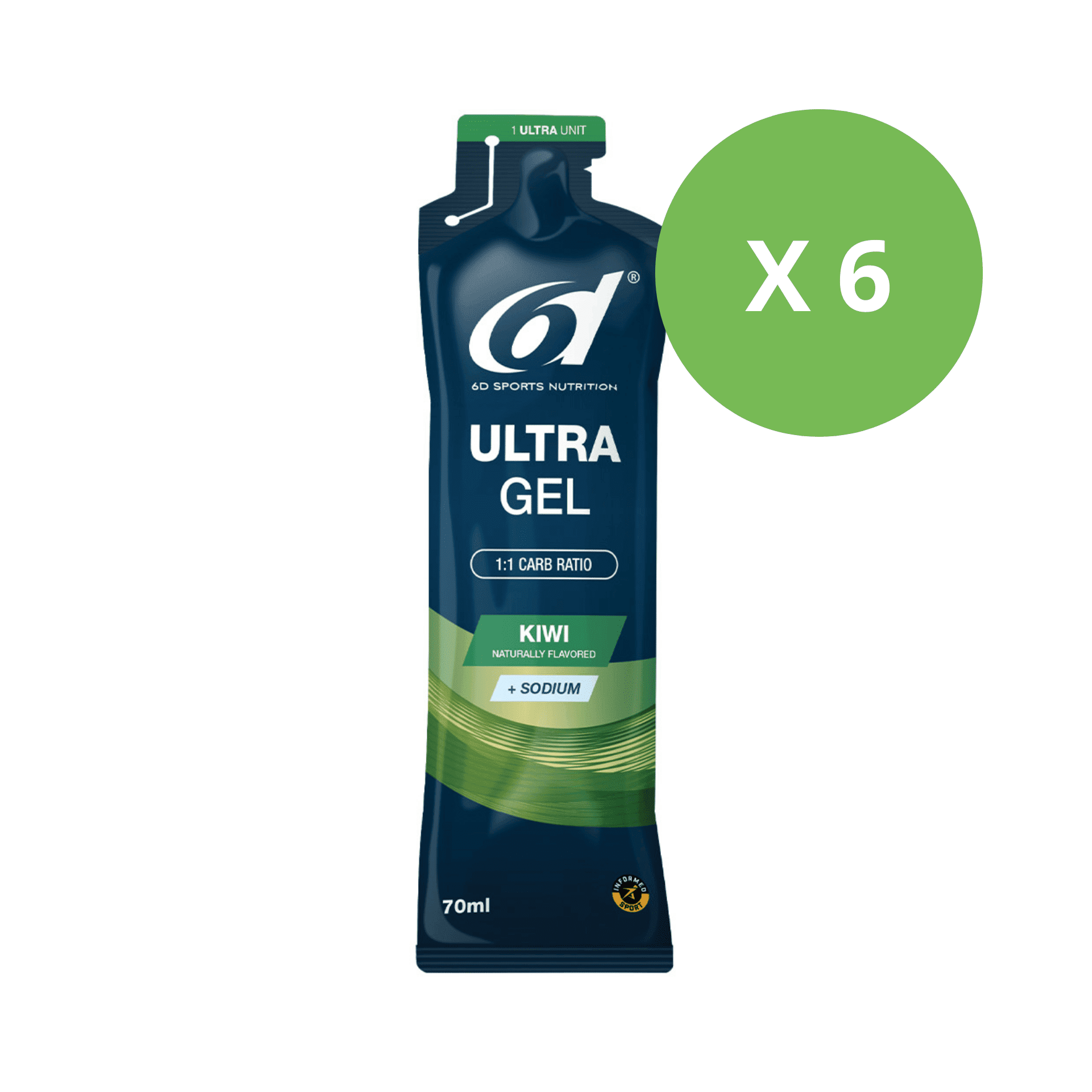 6d Ultra Gel 6 x 70 ml