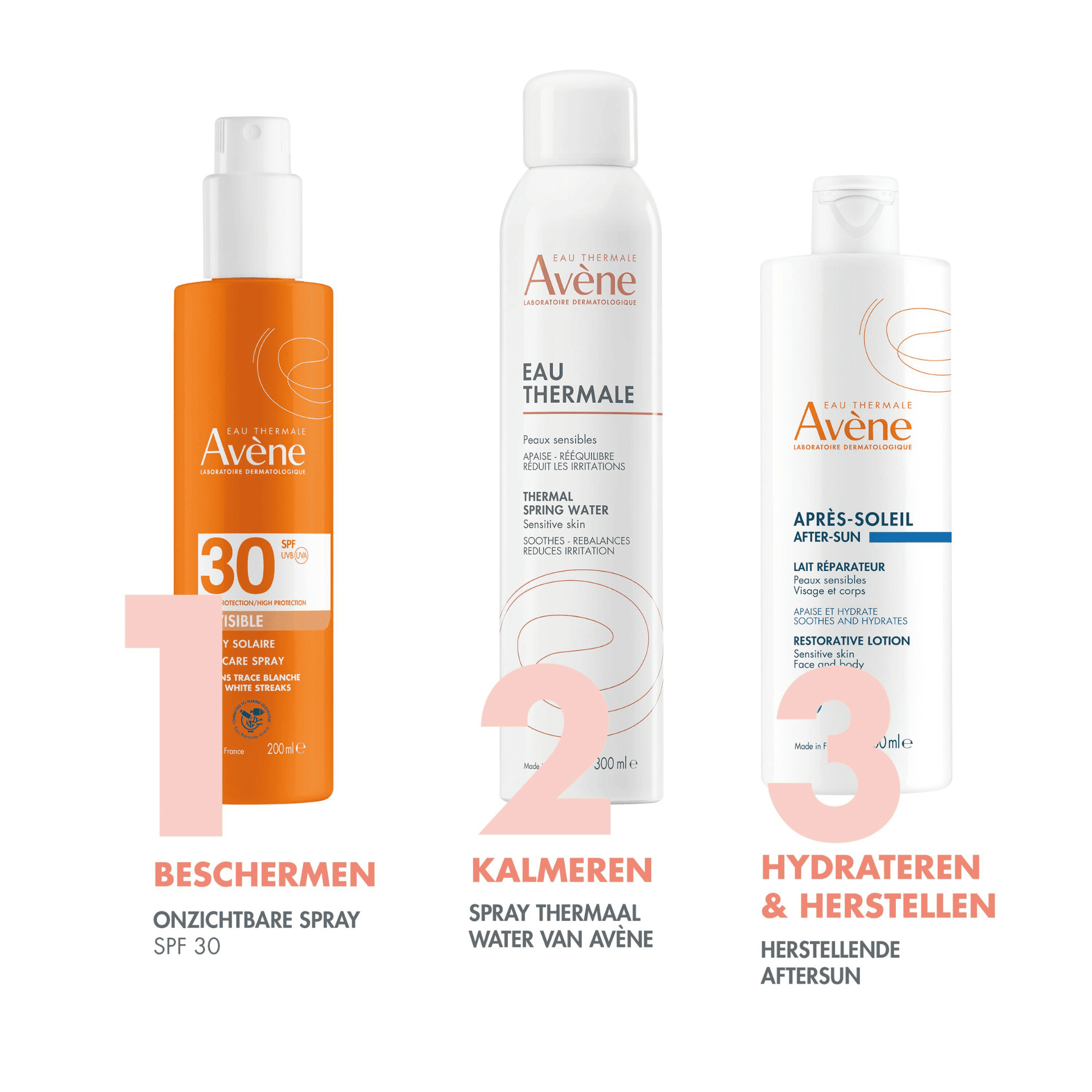 Avène Onzichtbare Zonnespray SPF 30