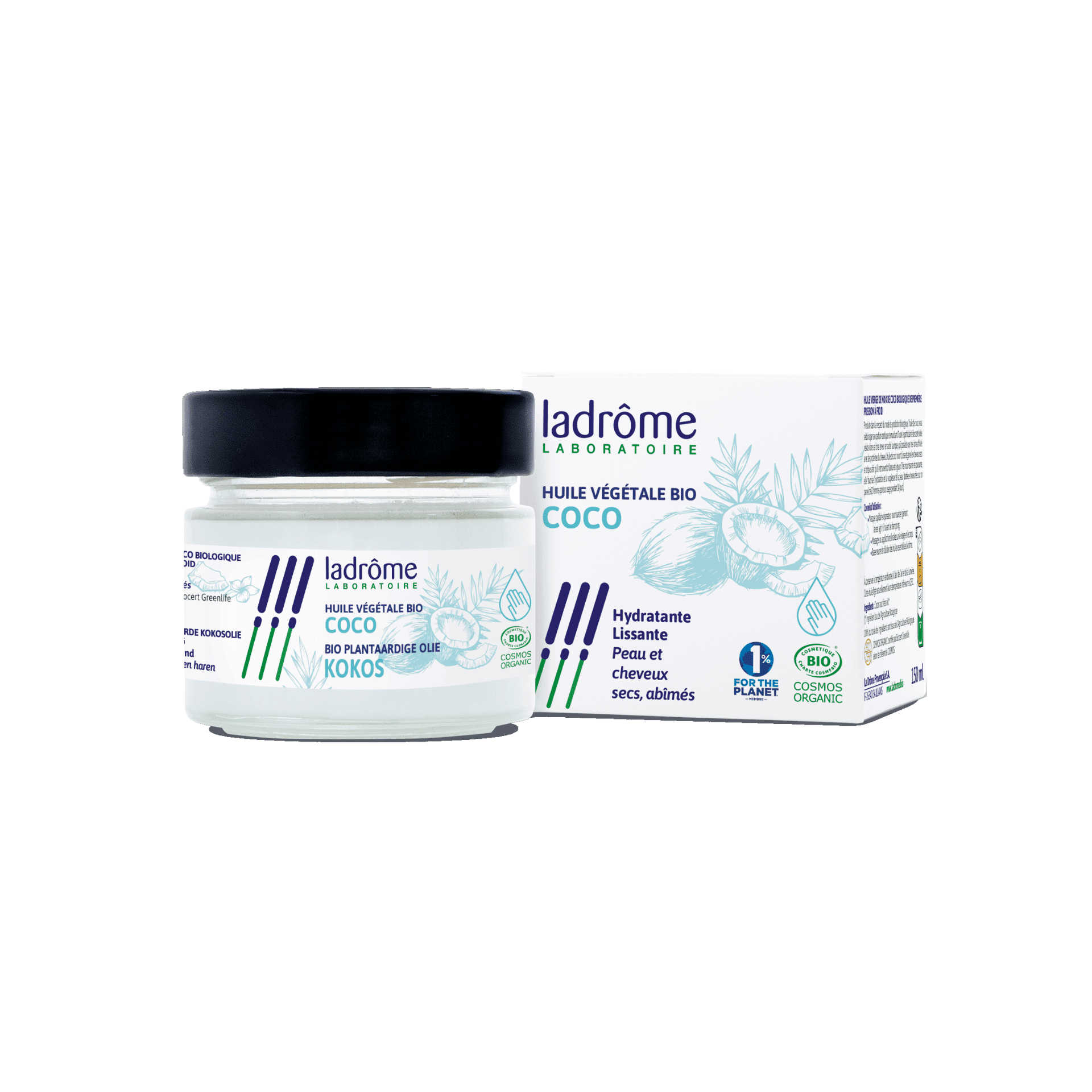 Ladrôme Bio Plantaardige Olie Kokos Ladrôme Bio Plantaardige Olie Kokos