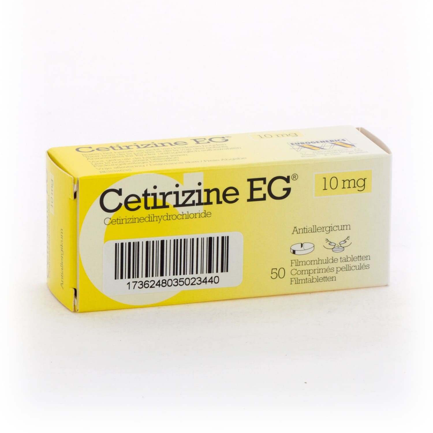 Cetirizine EG 10 mg