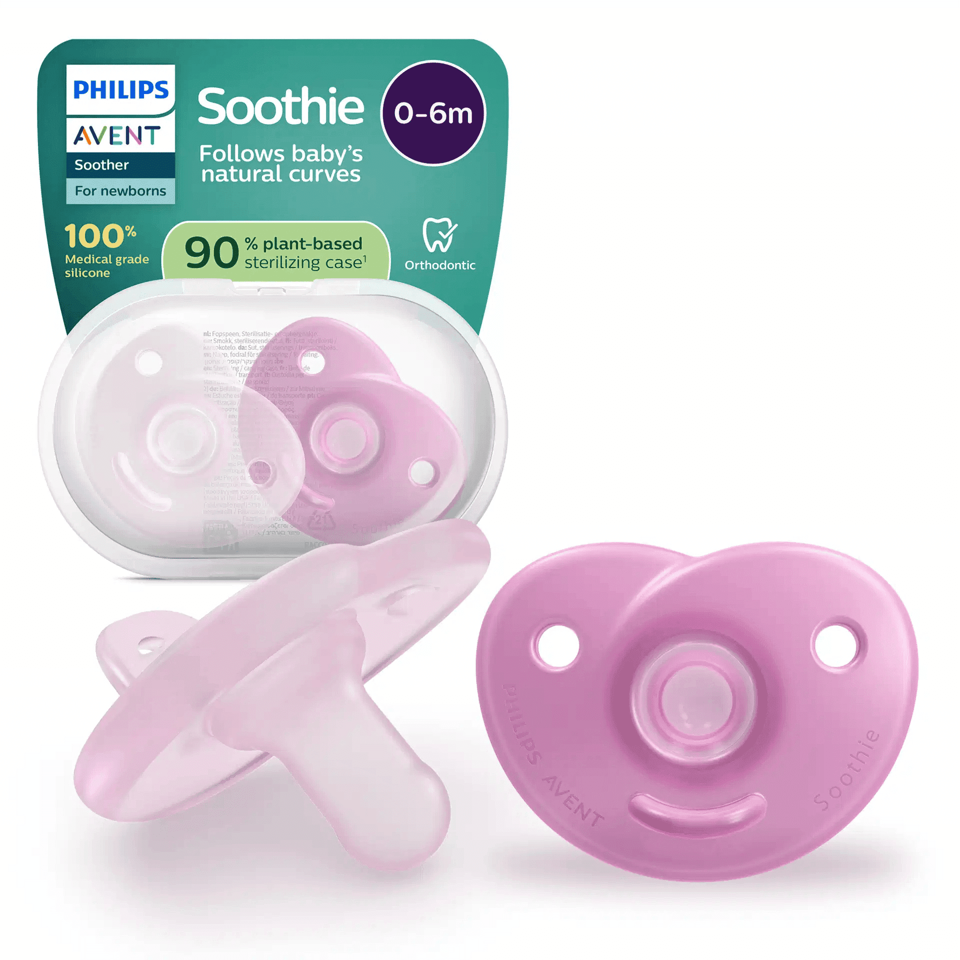 Avent Soothie Fopspeen 0-6M Avent Soothie Fopspeen 0-6M