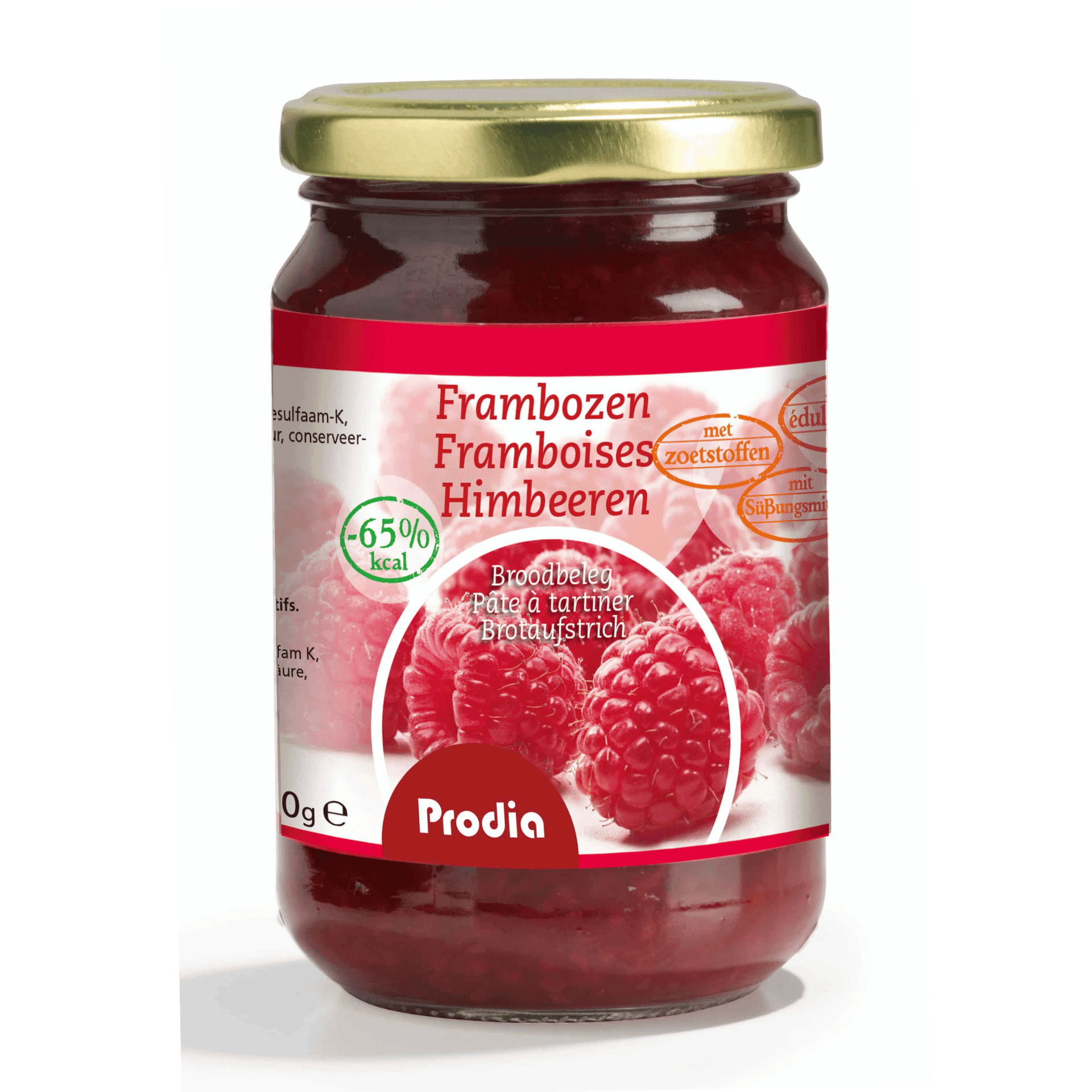 Prodia Broodbeleg Framboos 300 g Prodia Broodbeleg Framboos 300 g