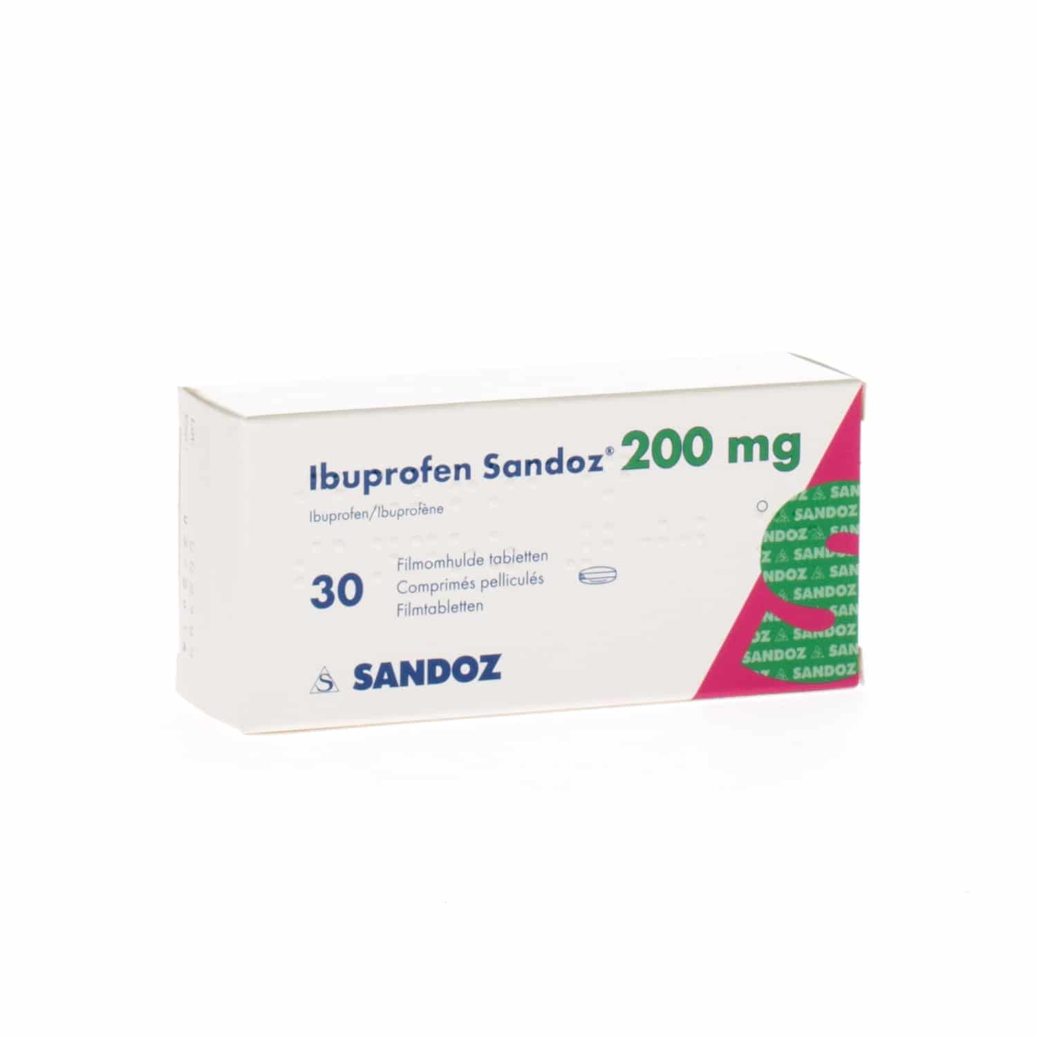 Ibuprofen Sandoz 200 mg Ibuprofen Sandoz 200 mg