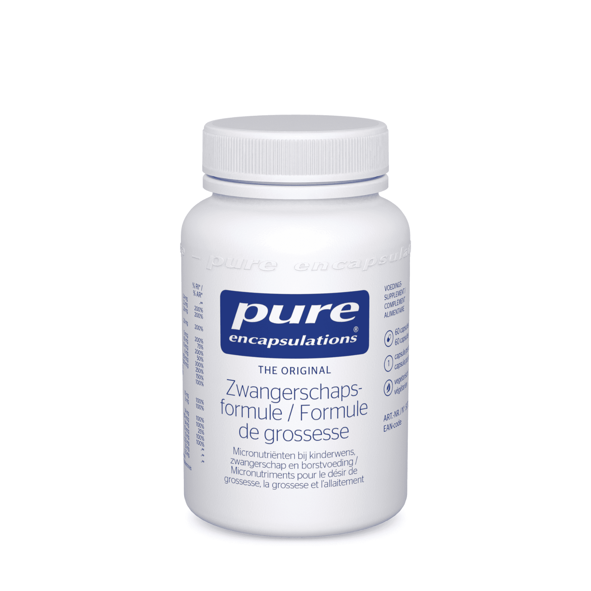 Pure Encapsulations Zwangerschapsformule 60 capsules Pure Encapsulations Zwangerschapsformule 60 capsules
