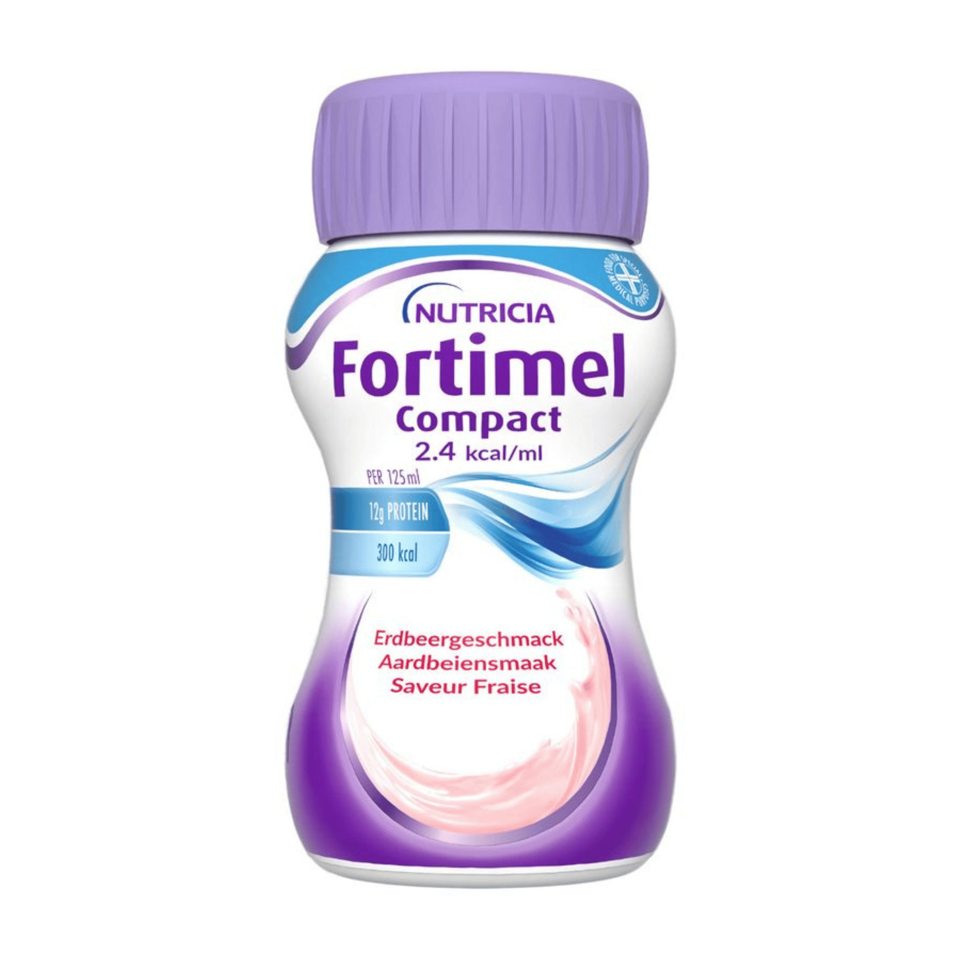Fortimel Compact 2.4kcal Fraise 4x125ml