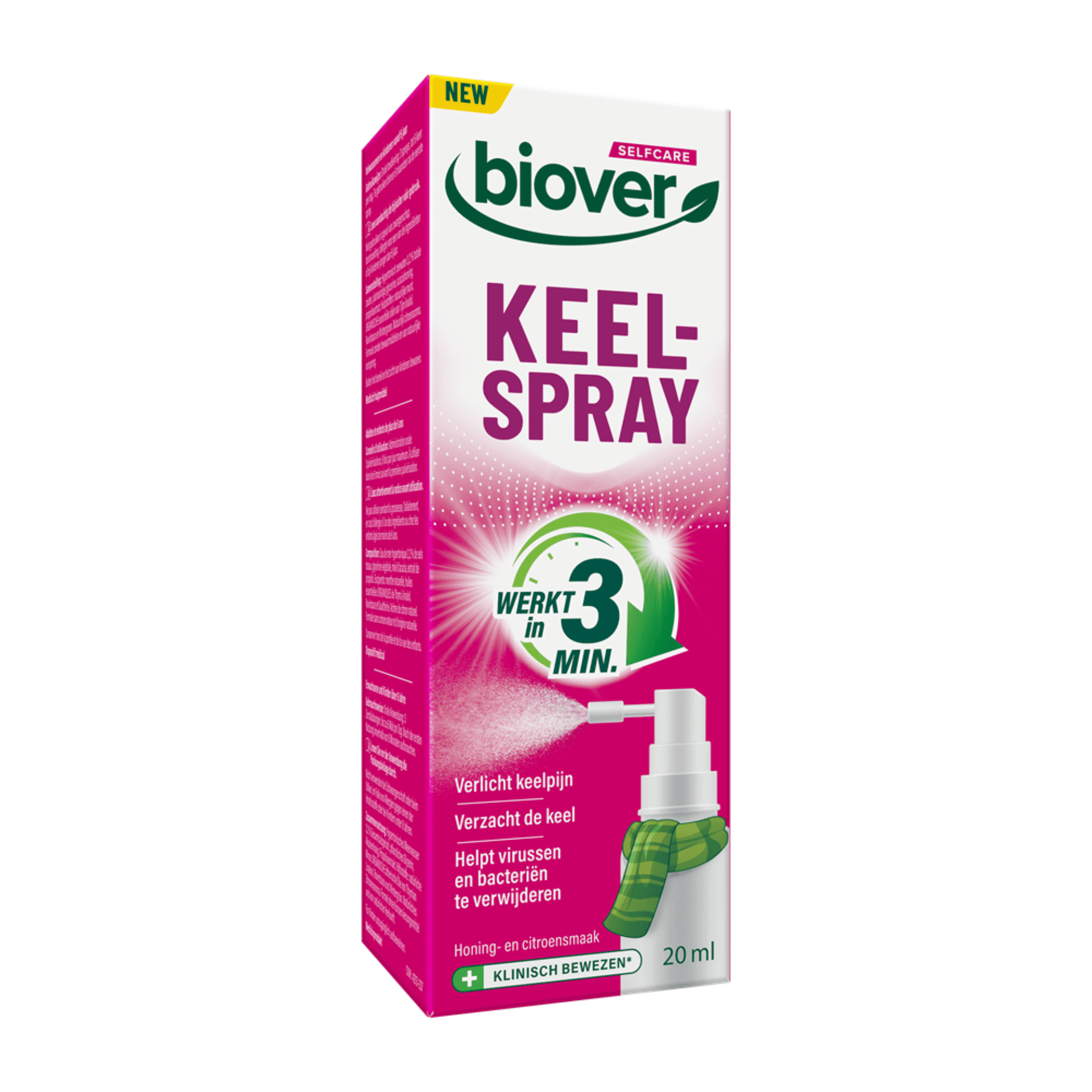 Biover Selfcare Keelspray 