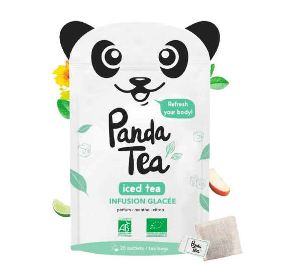 Panda Tea Iced Tea Munt & Citroen 28 Days