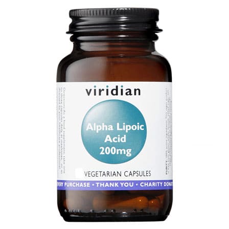Viridian Alpha Lipoic Acid 200 mg