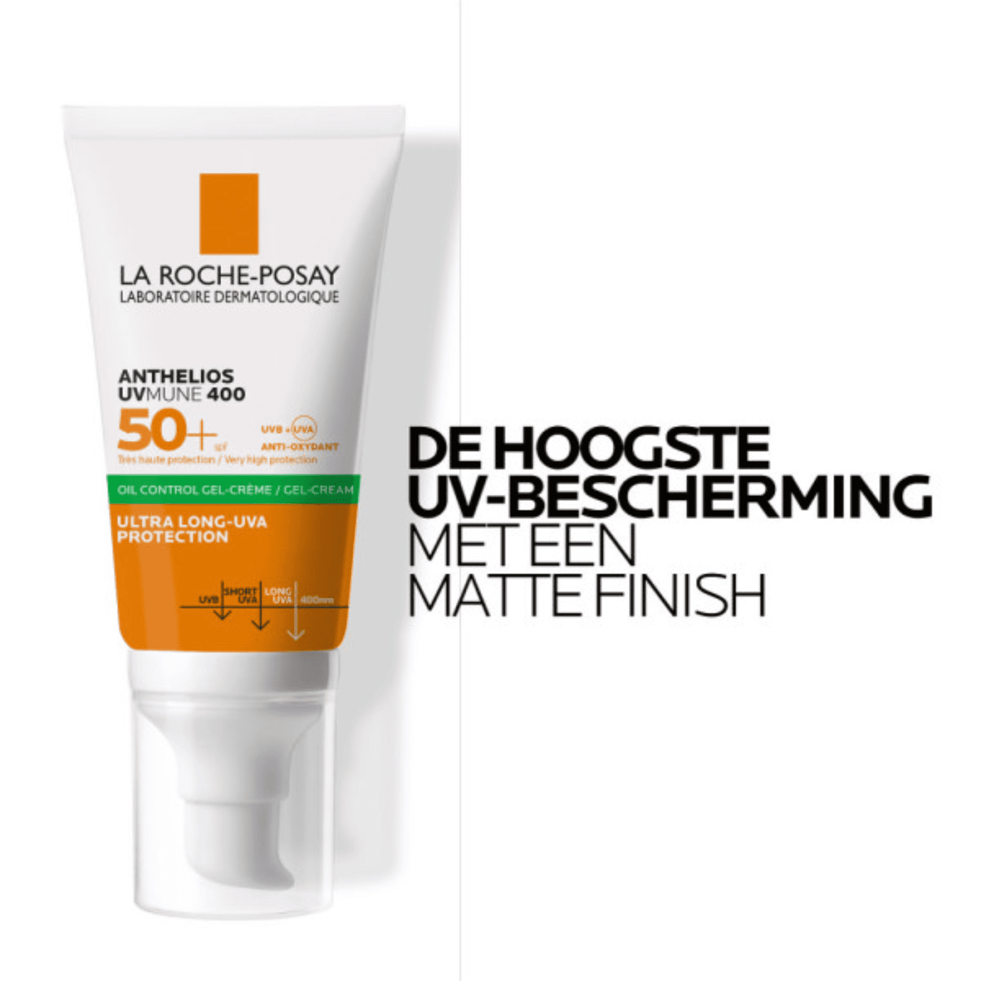 La Roche-Posay Anthelios UVMune 400 Oil Control Gel-Crème SPF 50+ La Roche-Posay Anthelios UVMune 400 Oil Control Gel-Crème SPF 50+
