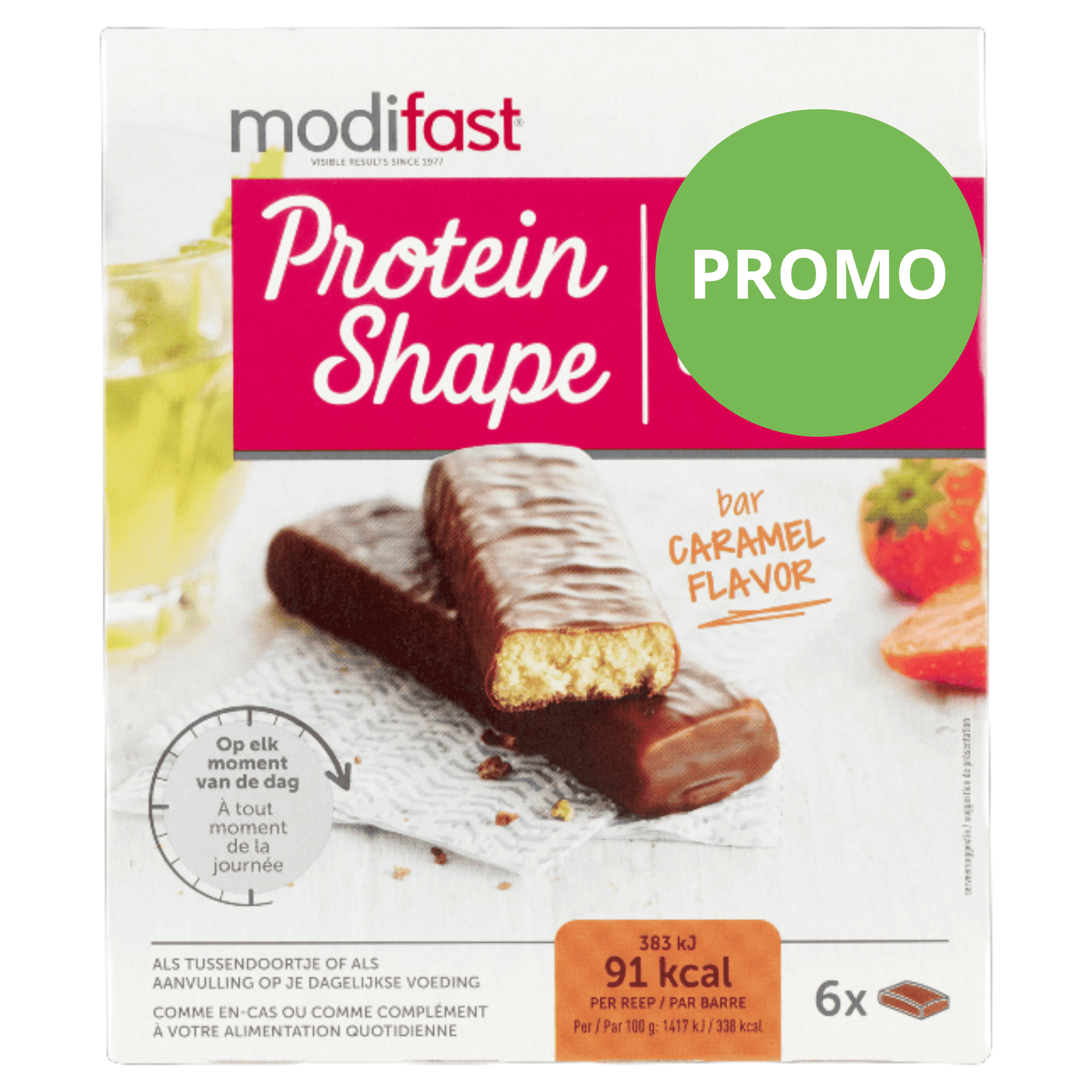 Modifast Protein Shape Bar Chocolade-Karamel Modifast Protein Shape Bar Chocolade-Karamel