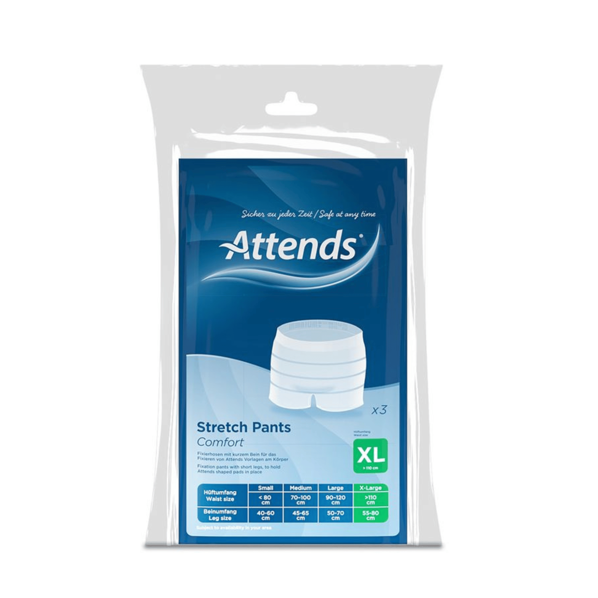 Attends Stretch Pant Comfort Small 3 Attends Stretch Pant Comfort Small 3