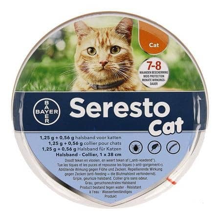Seresto 1,25g + 0,56g Halsband Kat Seresto 1,25g + 0,56g Halsband Kat