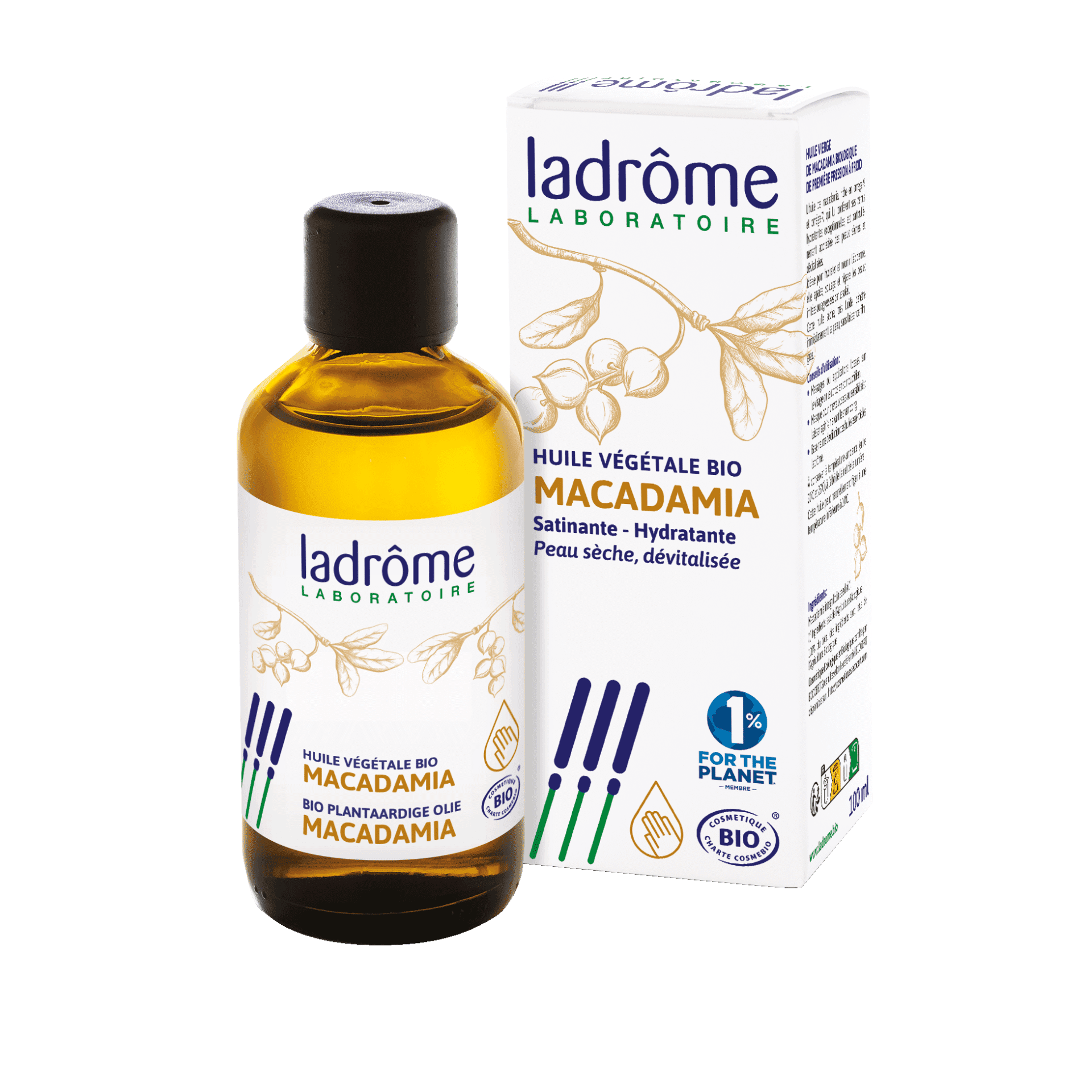 Ladrome Huile Macadamia 100ml