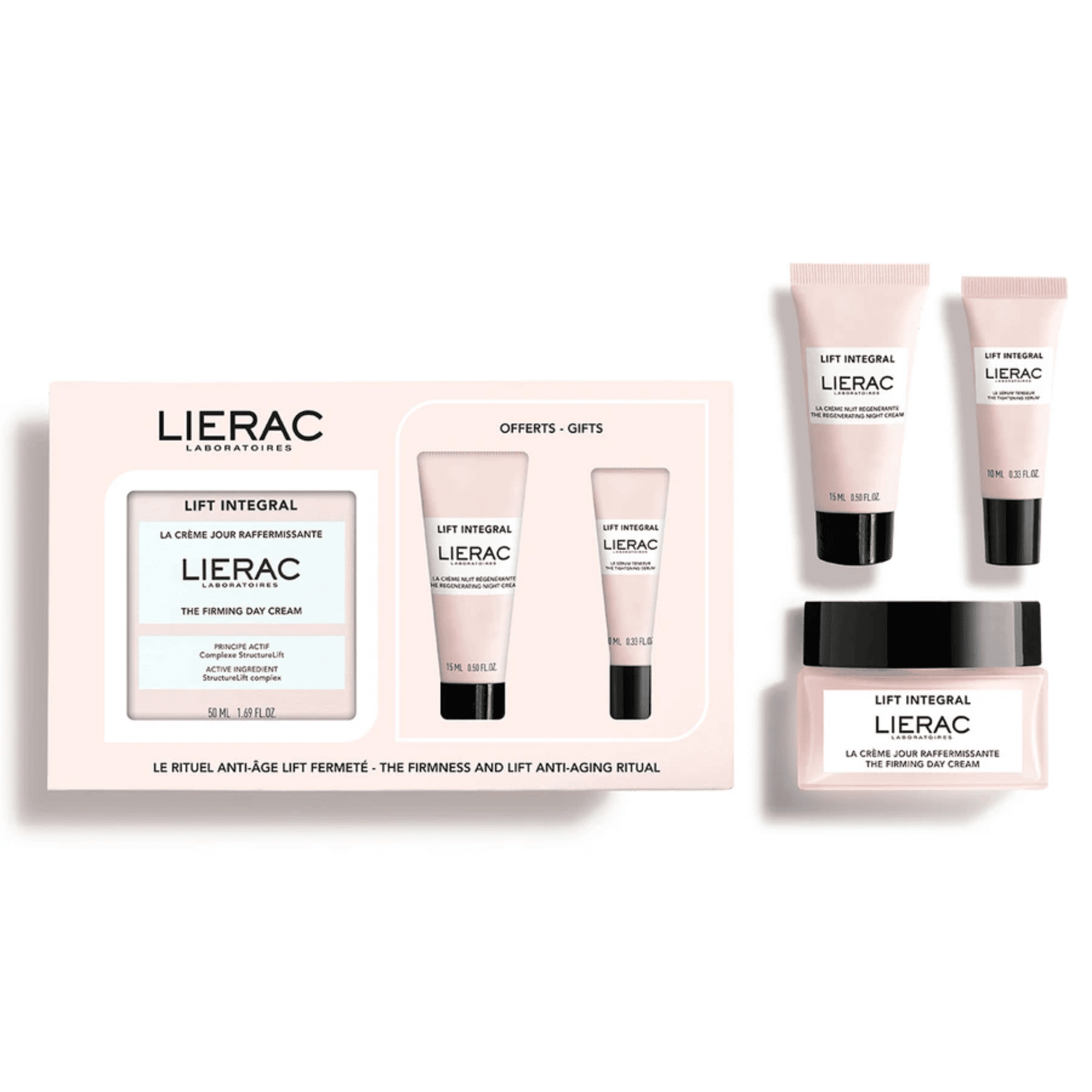 Lierac Lift Integral Dagcrème + Nachtcrème + Serum Geschenkset