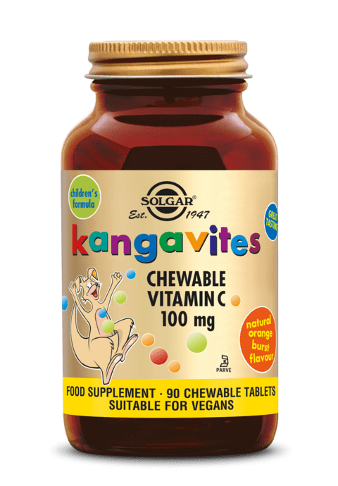 Solgar Kangavites Chewable Vitamin C 100 mg Solgar Kangavites Chewable Vitamin C 100 mg
