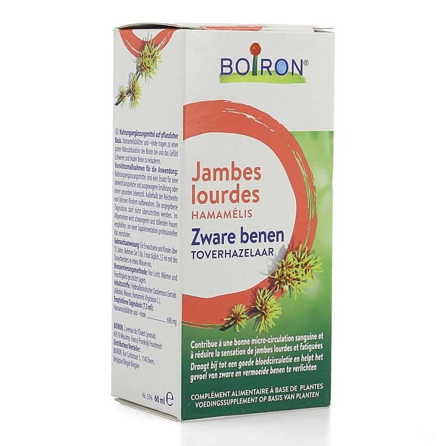 Jambes Lourdes Hamamelis 60ml Boiron Jambes Lourdes Hamamelis 60ml Boiron