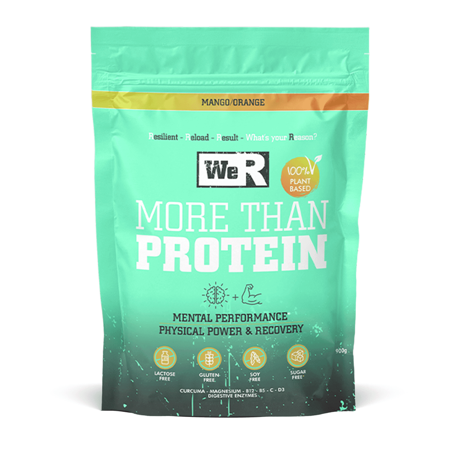 We'r More Than Protein Mango Orange Pdr 900g We'r More Than Protein Mango Orange Pdr 900g