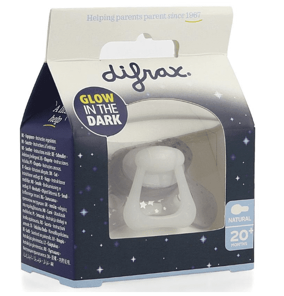 Difrax Fopspeen Natural Glow In The Dark 20+ Difrax Fopspeen Natural Glow In The Dark 20+